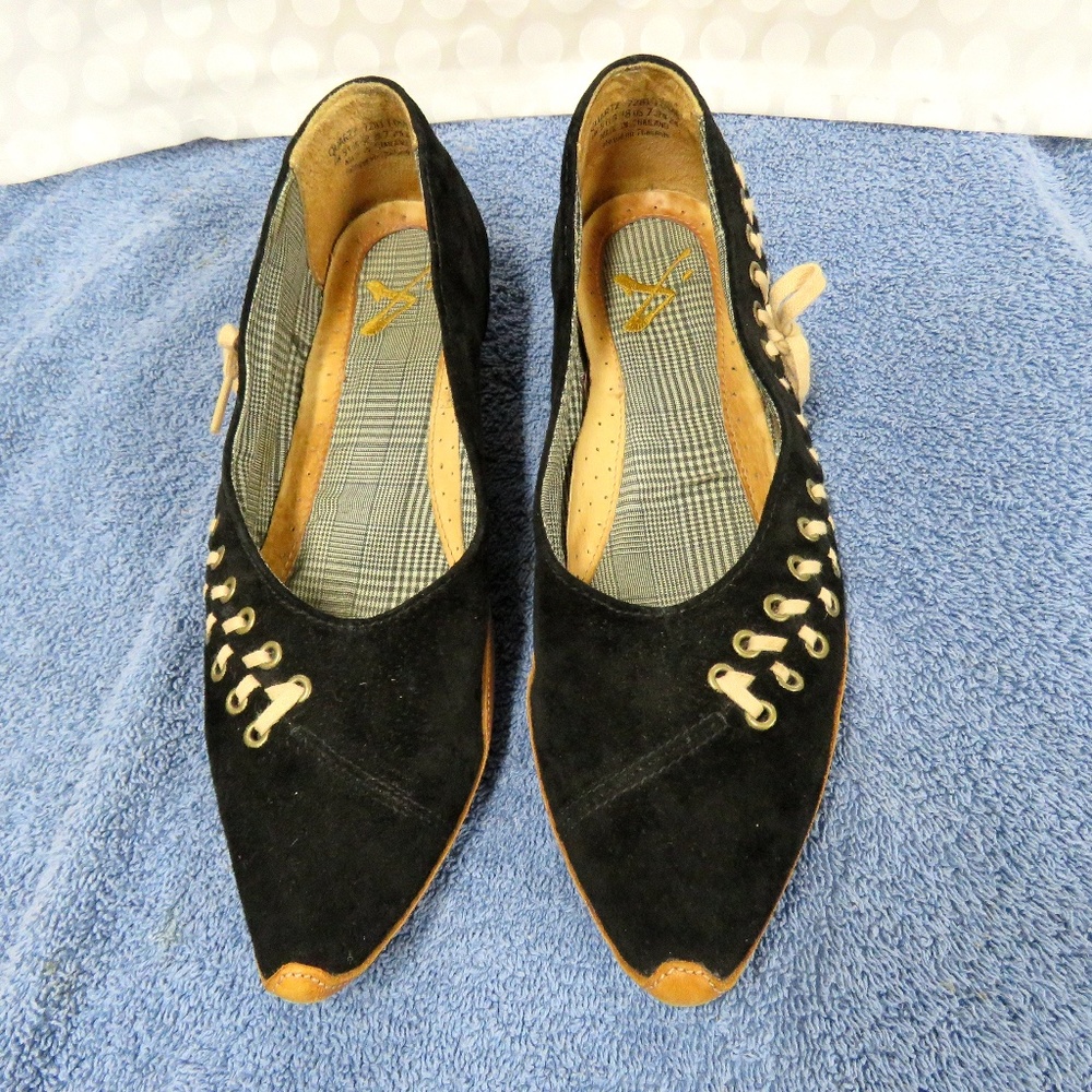 J Shoes Quartz Black Suede Shoes 7